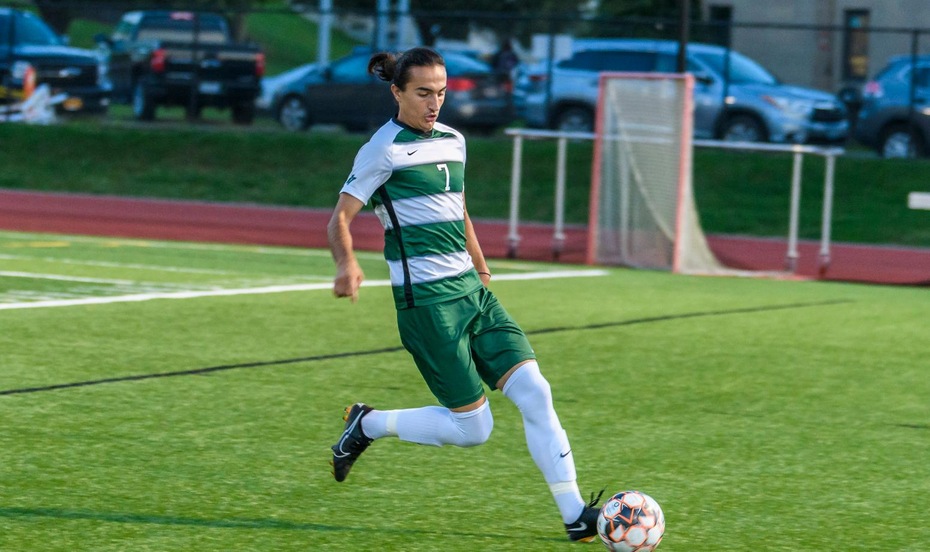 Late Game Goals Bury Men's Soccer on Road