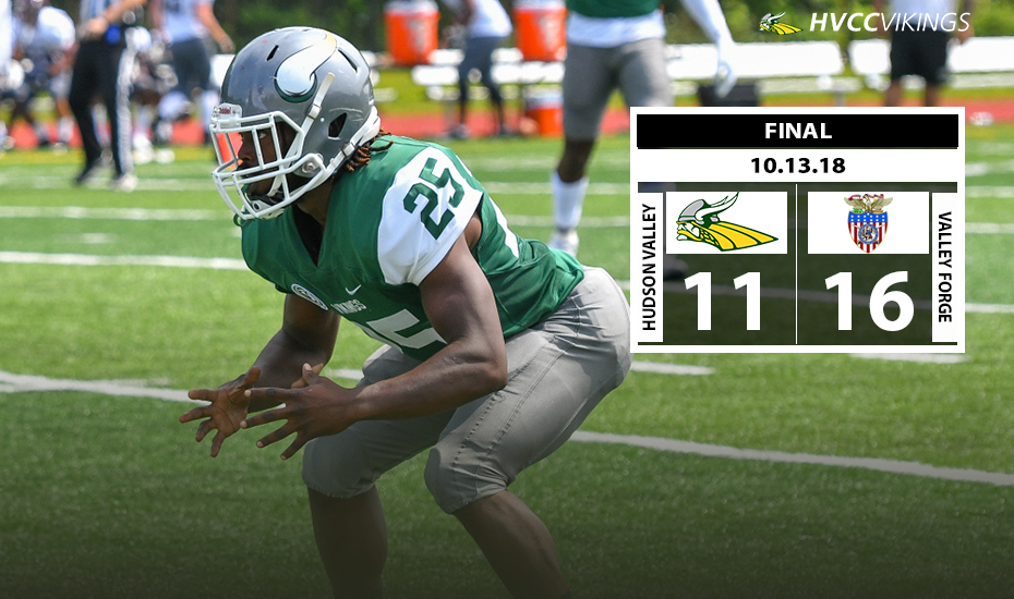 Football (Final)
HVCC 11, Valley Forge 16
10.13.18