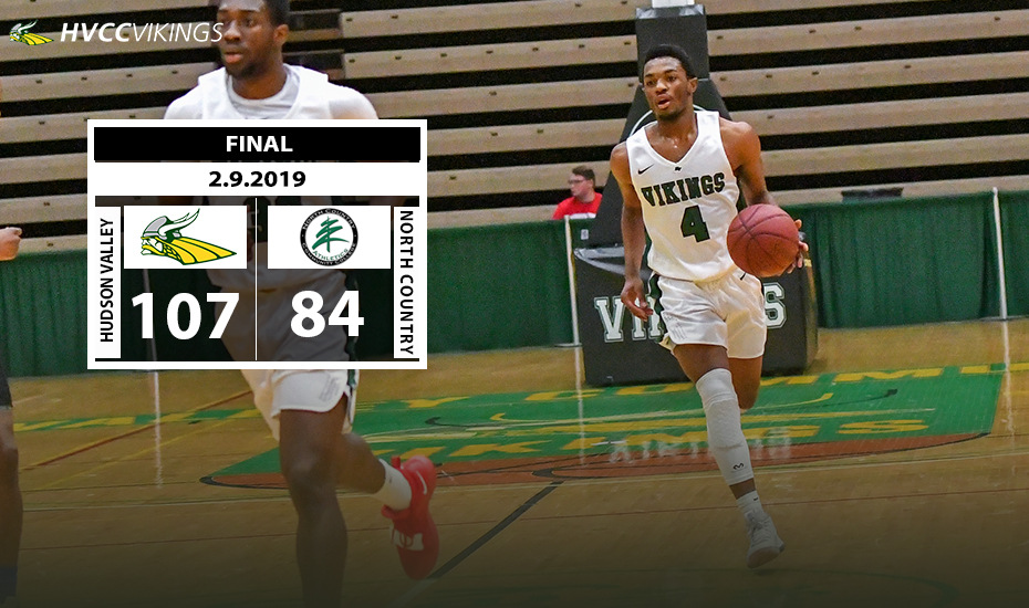 Men's Basketball (Final)
HVCC 107, North Country 84
2.9.19
