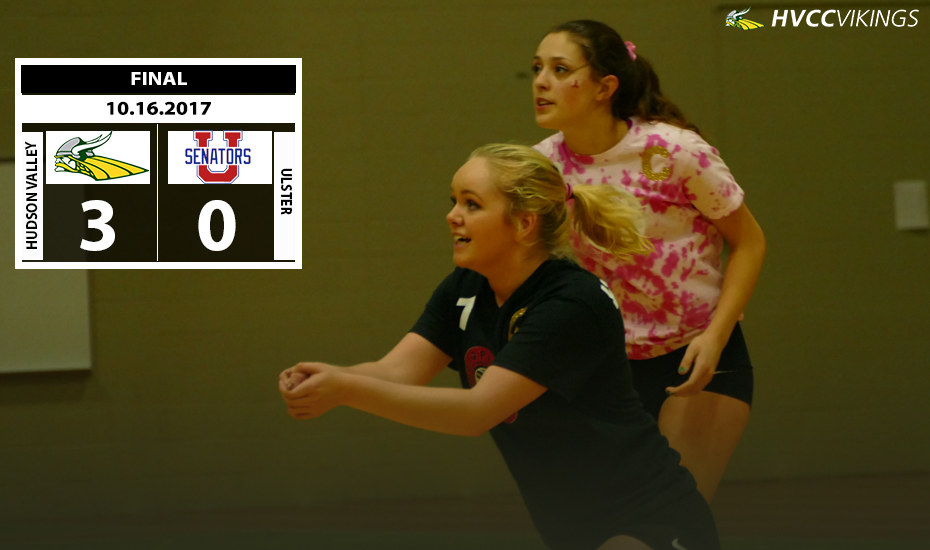 FINAL
10.16.2017
HVCC 3
ULSTER 0
VOLLEYBALL