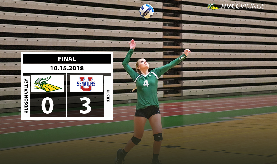 Volleyball (Final)
Ulster 3, HVCC 0
10.15.18