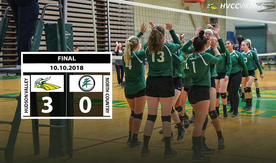 Volleyball (Final)
HVCC 3, North Country 0
10.10.18